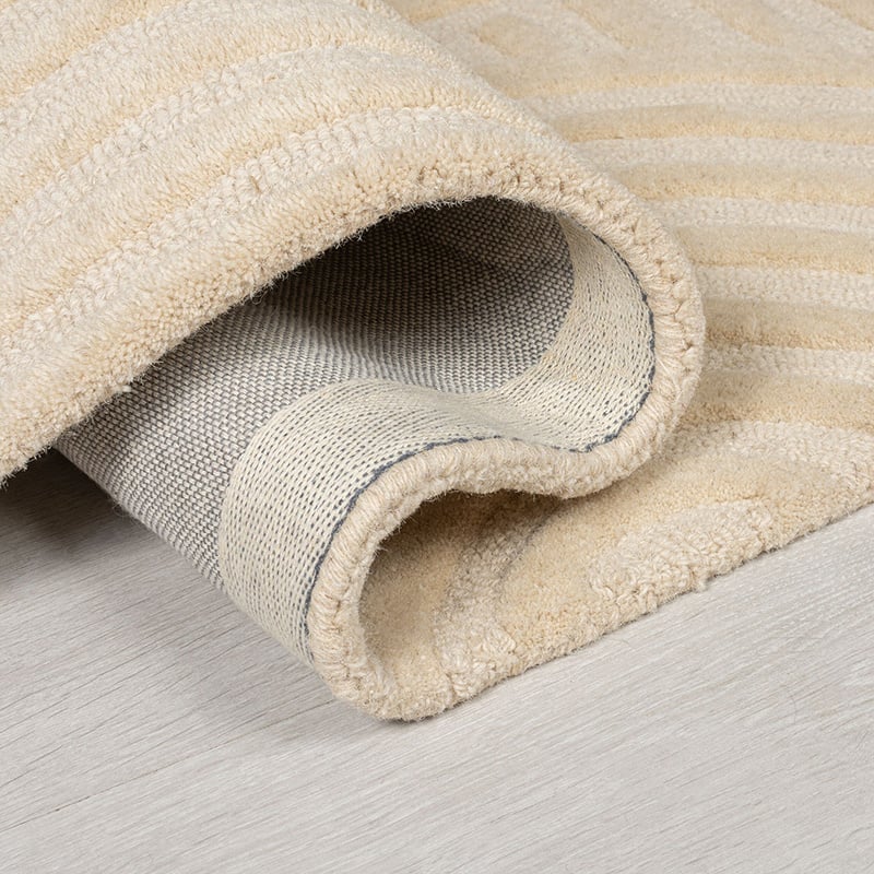 Round Modern Rug - Solacio Zen Beige