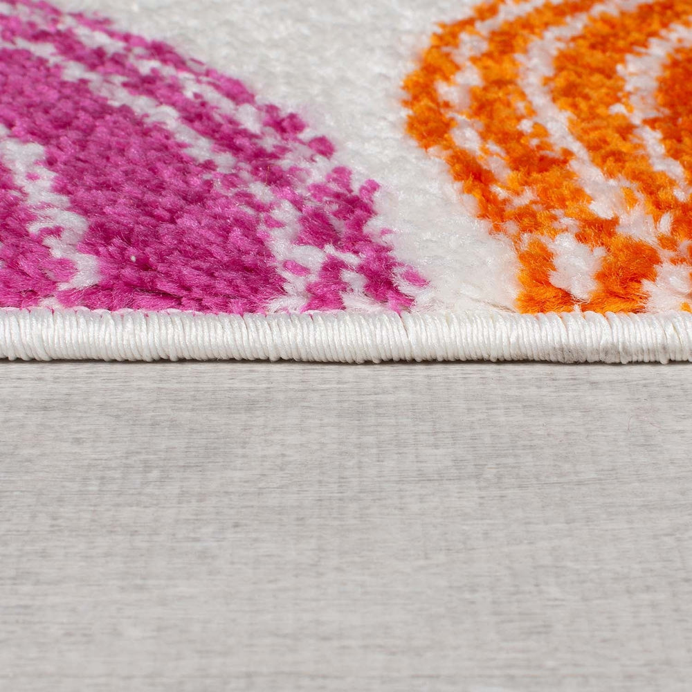 Colorful children's floor rug - Radiso Doodle Multicolor