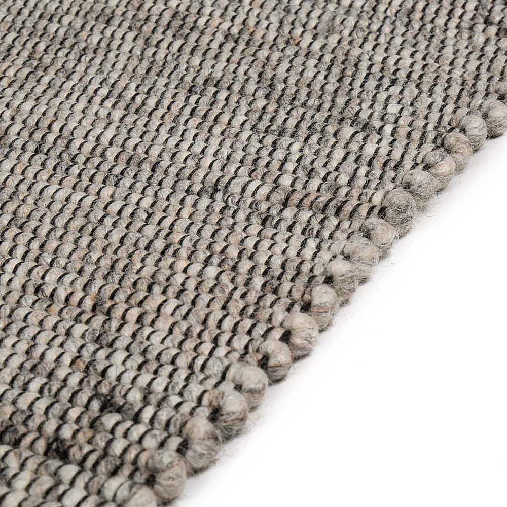 Wool floor rug - Bressano Grey 834