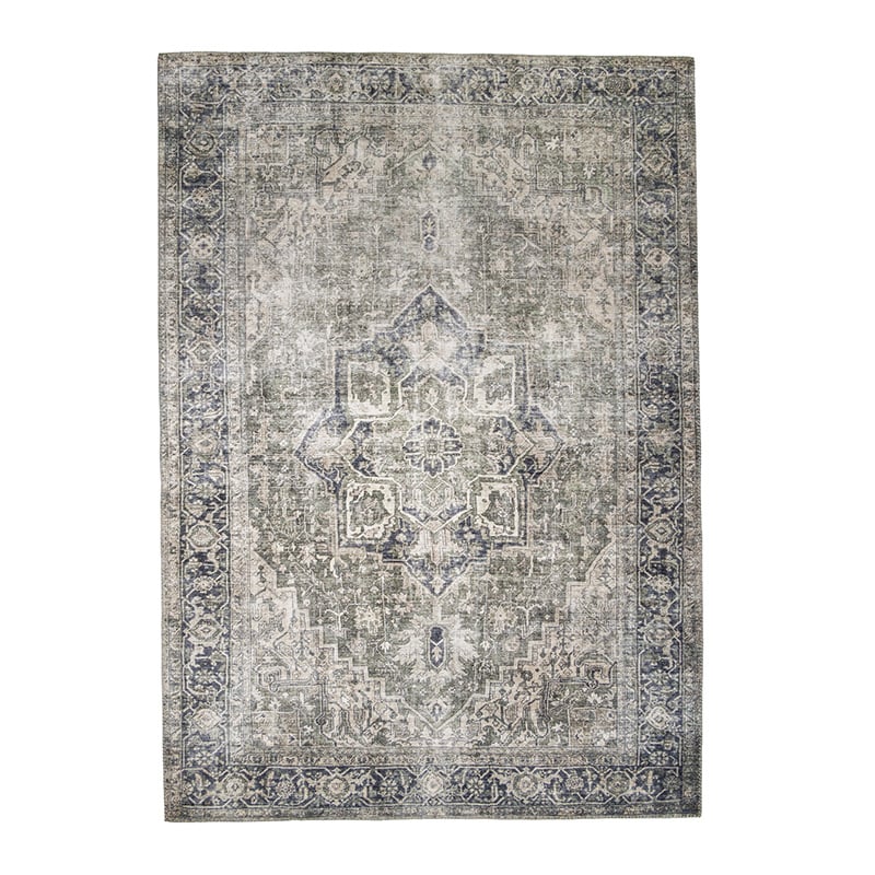 Vintage Rug - Lugan Green/Grey