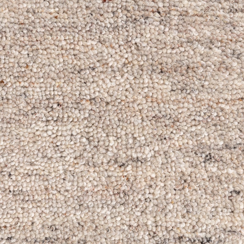Round Berber Rug - Aicha Taupe