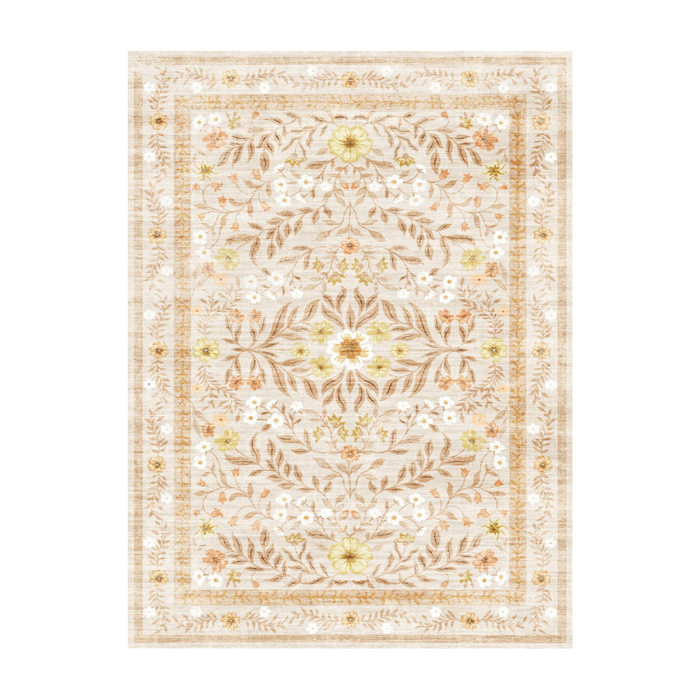 Vintage outdoor rug - Luana Yellow