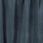 Velvet curtains - Dark Grey - Rings