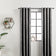 Velvet curtains - Light Grey - Rings