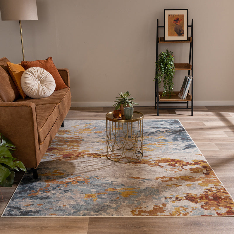 Modern Rug - Bush Blue/Terra