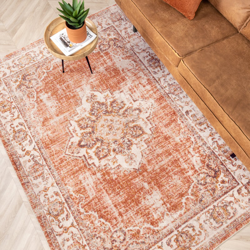 Vintage Rug - Spring Medallion Terra/Cream