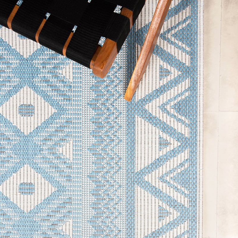 Outdoor Rug - Summer Beyond Light Blue