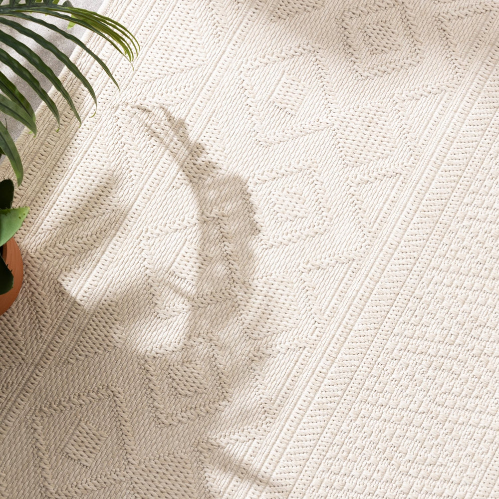 Indoor Outdoor Rug - Dunes Geo Cream