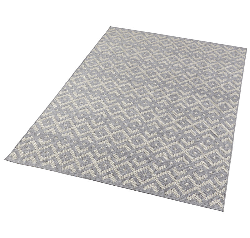 Modern floor rug - Alley Grey