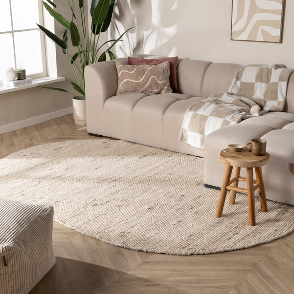 Tapis oval