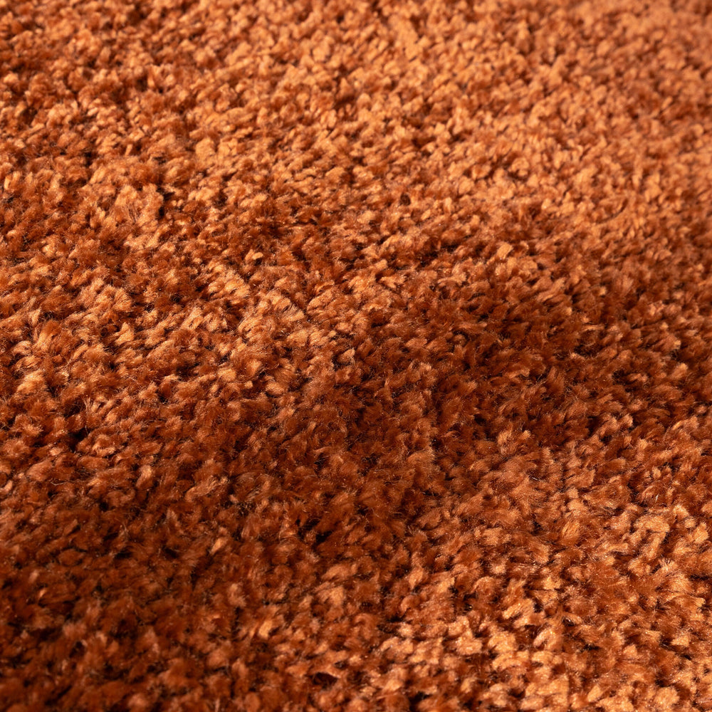 Round High-Pile Rug – Wish Terracotta