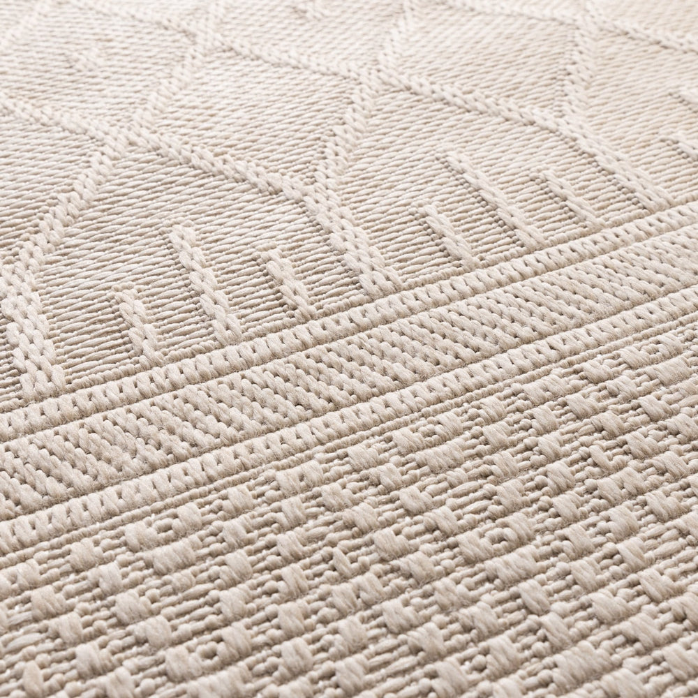 Indoor Outdoor Rug - Dunes Geo Cream