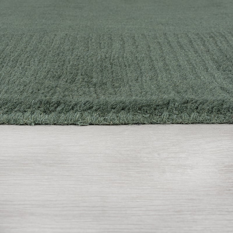 Solid floor rug - Tuscano Siena Dark Green