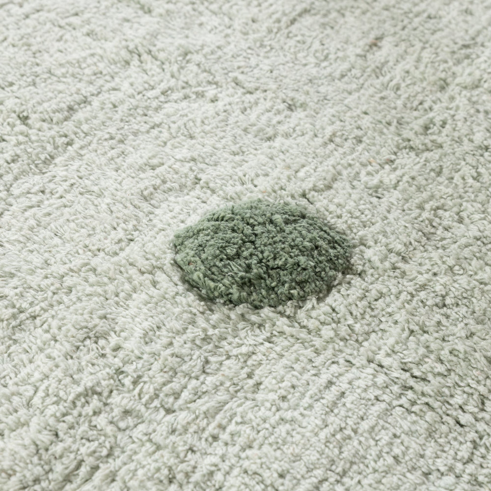 Kids’ Room Rug – Lou Dots Green