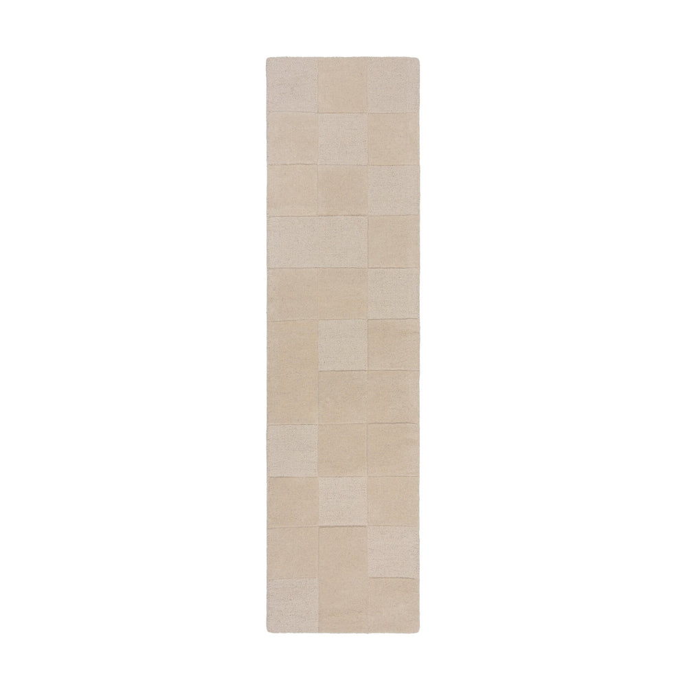 Luxury runner - Xeano Checkerboard Beige