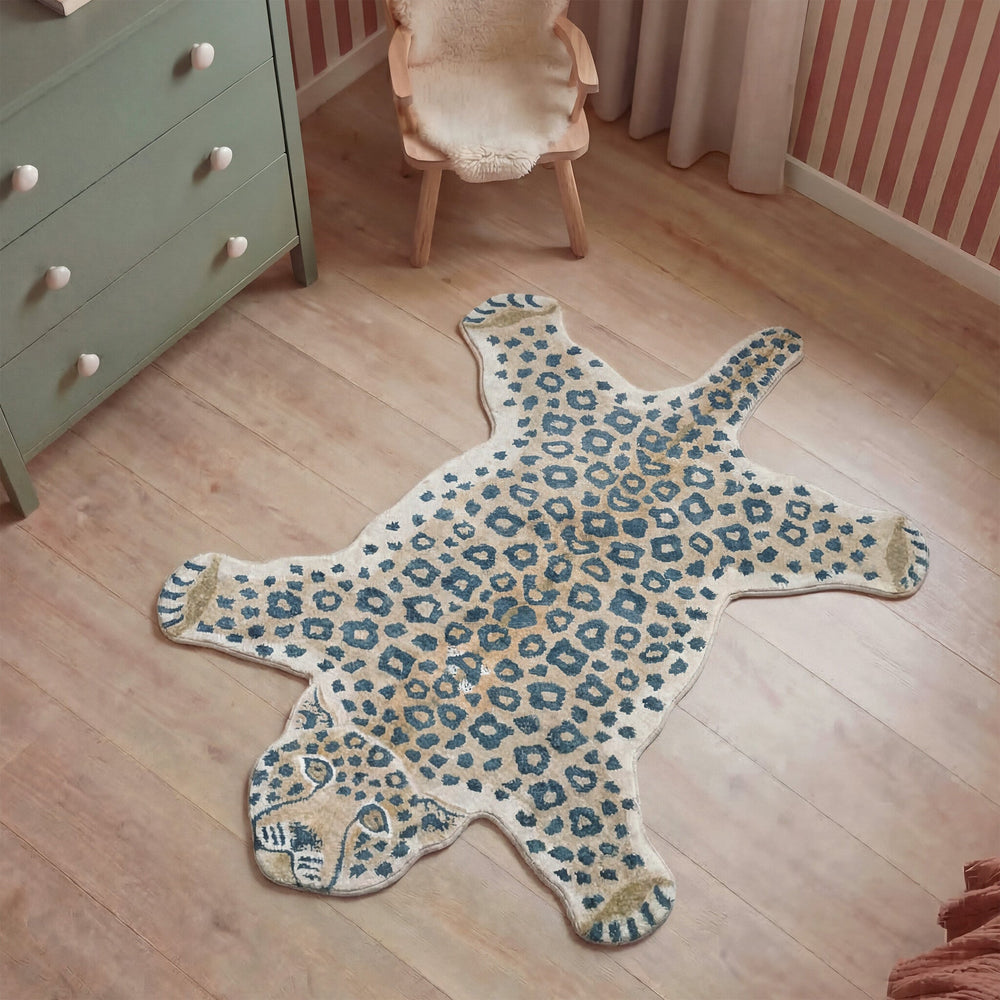 Kids Rug - Wild Panther Natural