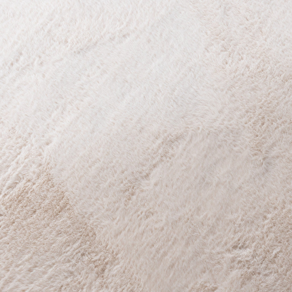 Soft Low-Pile Rug - Cozy Cream