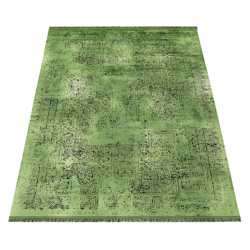 Abstract floor rug - Elitha Green