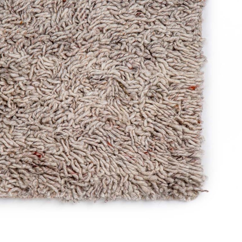 Wool floor rug made to measure - Berbero Lungo Beige 101