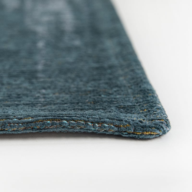 Vintage Floor Rug - Atlantic Monetti Blue/Yellow 9119