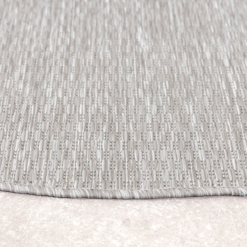 Round Outdoor Rug - Costa Grey