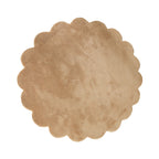 Round washable rug - Puck Brown